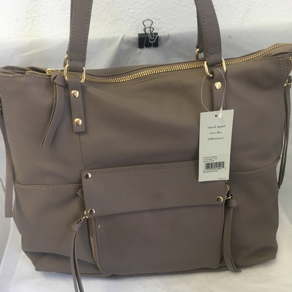 2 Kooba Totes GK1206/19 Taupe & Black (Clearance) - Picture 6 of 8